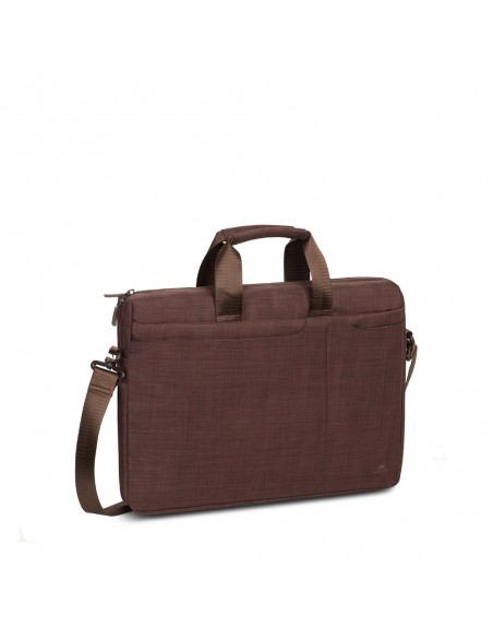 Rivacase 8335 BROWN maletines para portátil 39,6 cm (15.6") Maletín Marrón