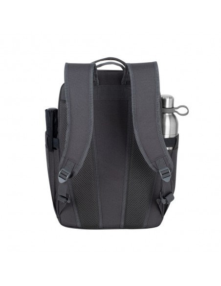 Rivacase Aviva maletines para portátil 35,6 cm (14") Mochila Gris