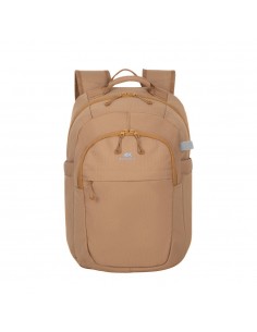 Rivacase Aviva maletines para portátil 35,6 cm (14") Mochila Beige