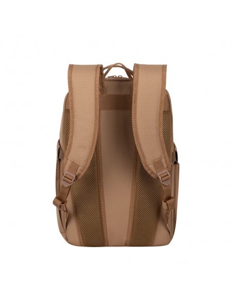 Rivacase Aviva maletines para portátil 35,6 cm (14") Mochila Beige