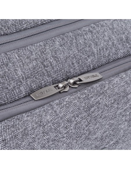 Rivacase 7960 maletines para portátil 39,6 cm (15.6") Funda tipo mochila Gris