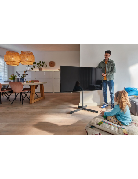 VOGELS GAMA CONSUMO TVS 3690 FLOORSTAND STEEL NEGRO (TVS 3690)