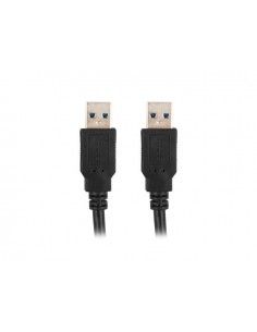 Lanberg CA-USBA-30CU-0018-BK cable USB 1,8 m USB 3.2 Gen 1 (3.1 Gen 1) Negro