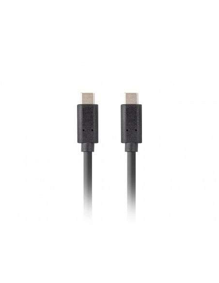 Lanberg CA-CMCM-32CU-0010-BK cable USB 1 m USB 3.2 Gen 2 (3.1 Gen 2) USB C Negro