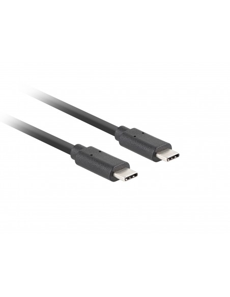 Lanberg CA-CMCM-32CU-0005-BK cable USB 0,5 m USB 3.2 Gen 2 (3.1 Gen 2) USB C Negro