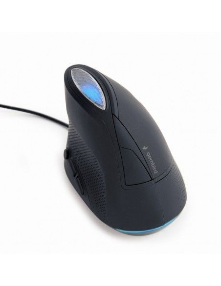 Gembird MUS-ERGO-03 ratón mano derecha USB tipo A Óptico 3200 DPI