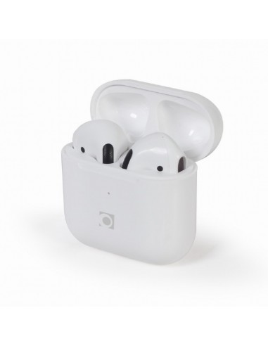 Gembird TWS-MLA-GW auricular y casco Auriculares Inalámbrico Dentro de oído Llamadas Música USB Tipo C Bluetooth Blanco