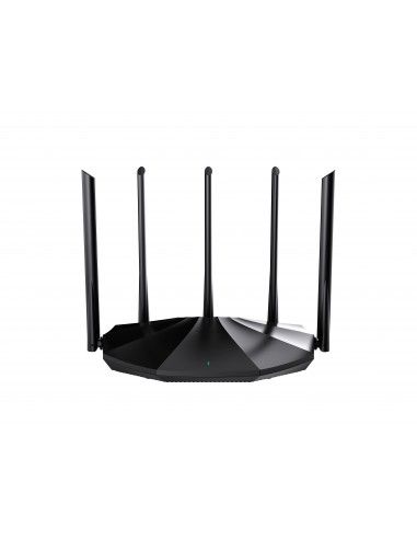 Tenda TX2 Pro router inalámbrico Gigabit Ethernet Doble banda (2,4 GHz   5 GHz) Negro
