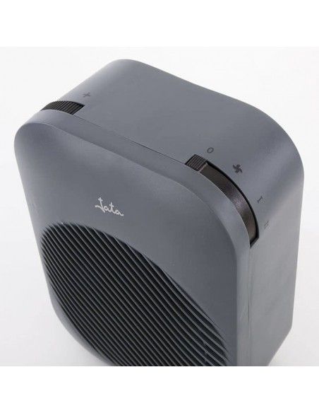 JATA TV55G calefactor eléctrico Interior Gris 2000 W Ventilador eléctrico