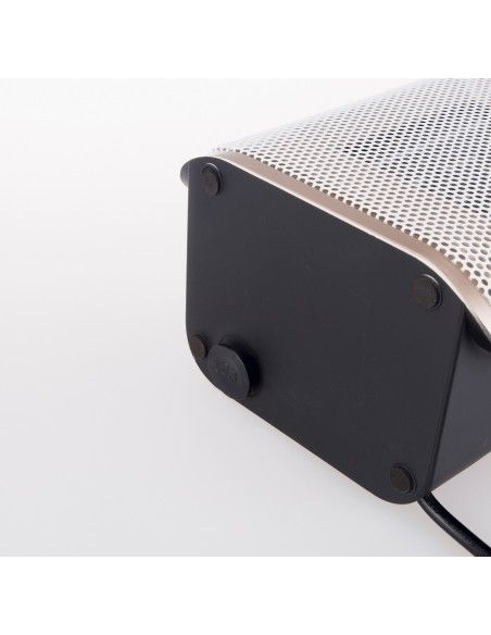 JATA TC92 calefactor eléctrico Interior Negro, Bronce 1500 W Ventilador eléctrico