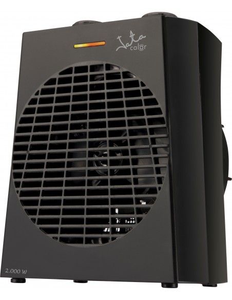 JATA TV74 calefactor eléctrico Interior Negro 2000 W Ventilador eléctrico