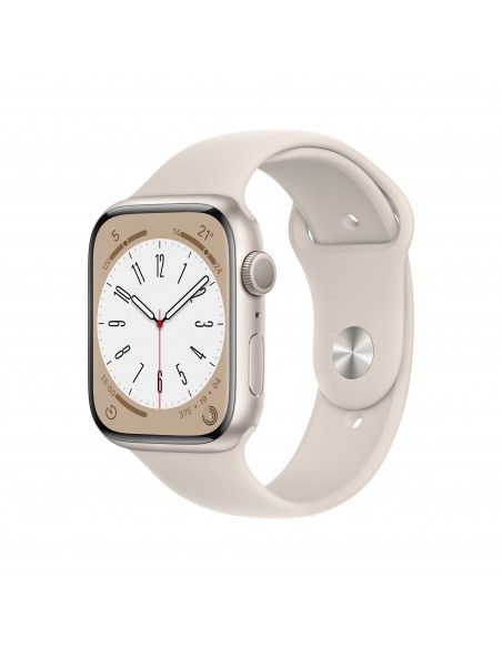 Apple Watch Series 8 OLED 45 mm Beige GPS (satélite)