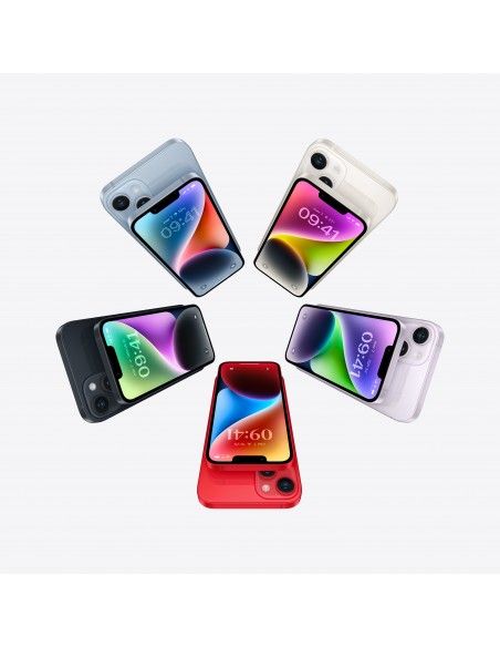 Apple iPhone 14 Plus 17 cm (6.7") SIM doble iOS 16 5G 256 GB Púrpura