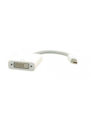 Kramer Electronics Mini DisplayPort (M) to DVI−D (F) 0,15 m DVI-D Blanco
