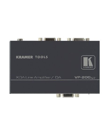 Kramer Electronics VP-200XLN amplificador de línea de video 400 MHz Negro