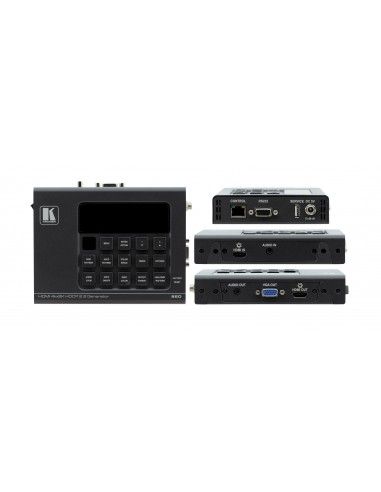 Kramer Electronics 860 extensor audio video Negro