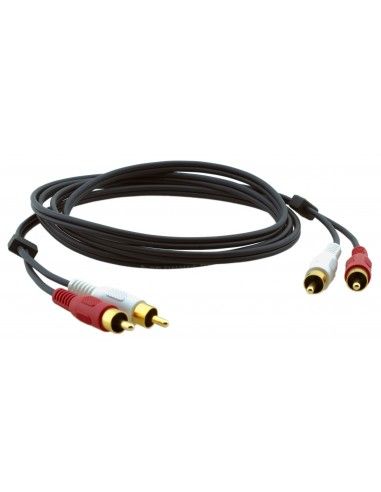 Kramer Electronics C-2RAM 2RAM-3 cable de audio 0,9 m 2 x RCA Negro