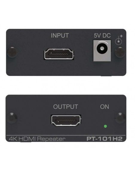 Kramer Electronics PT-101H2 extensor audio video Repetidor de señales AV Negro