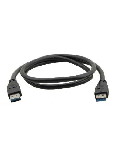 Kramer Electronics USB-A (M) to USB-A (M) 3.0, 0.9m cable USB 0,9 m USB 2.0 USB A Negro