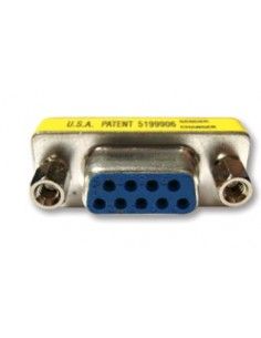 Kramer Electronics 9-pin D (F F) Azul, Plata