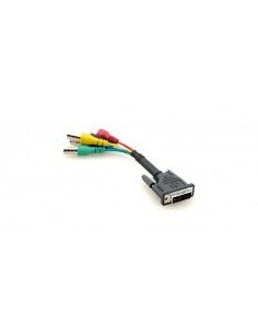 Kramer Electronics ADC-DMA 5BF-1 adaptador de cable de vídeo 0,3 m DVI-A 5 x BNC Multicolor