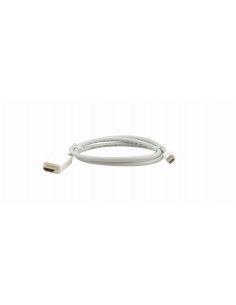Kramer Electronics C-MDP HM-10 adaptador de cable de vídeo 3 m HDMI tipo A (Estándar) Mini DisplayPort Blanco