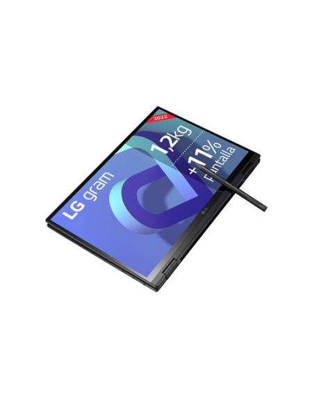 LG PORTATIL 14T90Q-G.AA78B 14"/CONVERTIBLE/TACTIL/CORE I7/16GB/1 TB SSD/WINDOWS HOME/NEGRO