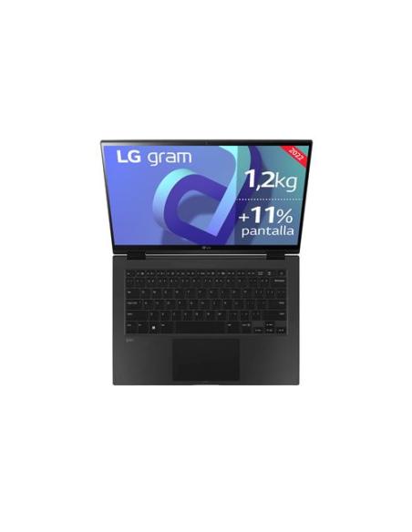 LG PORTATIL 14T90Q-G.AA78B 14"/CONVERTIBLE/TACTIL/CORE I7/16GB/1 TB SSD/WINDOWS HOME/NEGRO