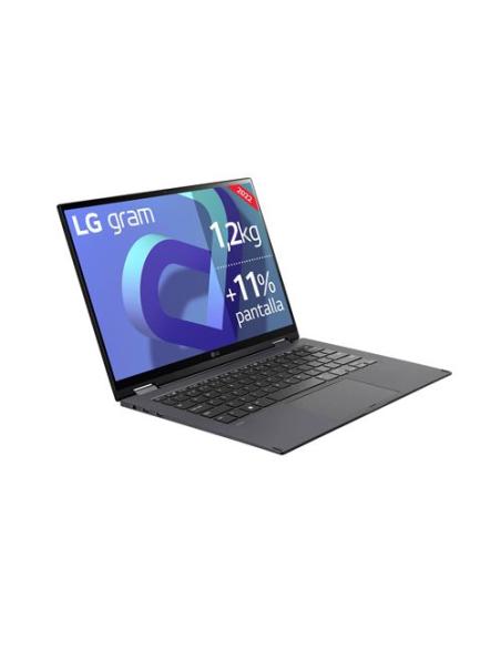 LG PORTATIL 14T90Q-G.AA78B 14"/CONVERTIBLE/TACTIL/CORE I7/16GB/1 TB SSD/WINDOWS HOME/NEGRO