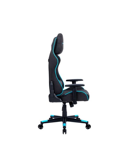 Silla gaming Newskill Kitsune Zephyr Series negra y azul de tela