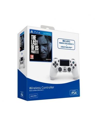 GAMEPAD SONY PS4 DUALSHOCK GLACIER + TLOU II