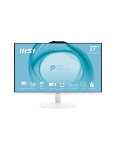MSI AIO PRO AP272 12M-018EU. 27" IPS LED FHD 16:9 (1920x1080). I5-12400. INTEL UHD GRAPHICS. SO-DIMM DDR4 16GB. 2 TOTAL SLOTS (6