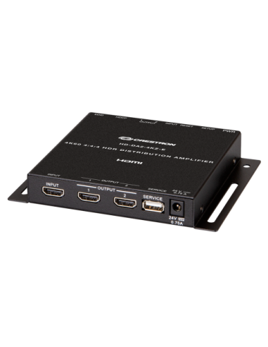 CRESTRON 1:2 HDMI  DISTRIBUTION AMPLIFIER W/4K60 4:4:4 & HDR SUPPORT (HD-DA2-4KZ-E) 6509696