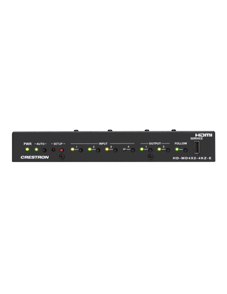 CRESTRON 4X2 4K60 4:4:4 HDR AV SWITCHER (HD-MD4X2-4KZ-E) 6511307
