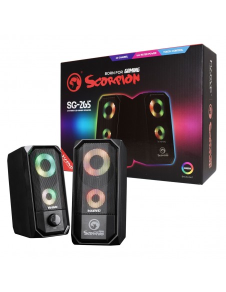 Marvo Altavoces MA-SG265 P Negros