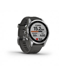 Garmin fenix 7S 3,05 cm (1.2") 42 mm MIP Plata GPS (satélite)