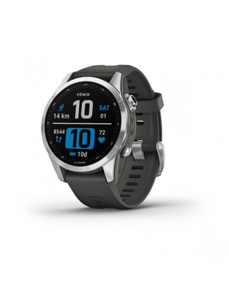 Garmin fenix 7S 3,05 cm (1.2") 42 mm MIP Plata GPS (satélite)