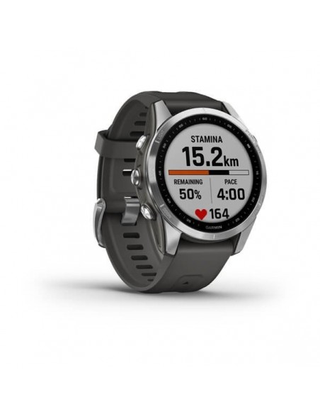 Garmin fenix 7S 3,05 cm (1.2") 42 mm MIP Plata GPS (satélite)