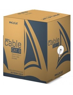 CABLE RED FTP CAT6 RJ45 PHASAK 305 GRIS