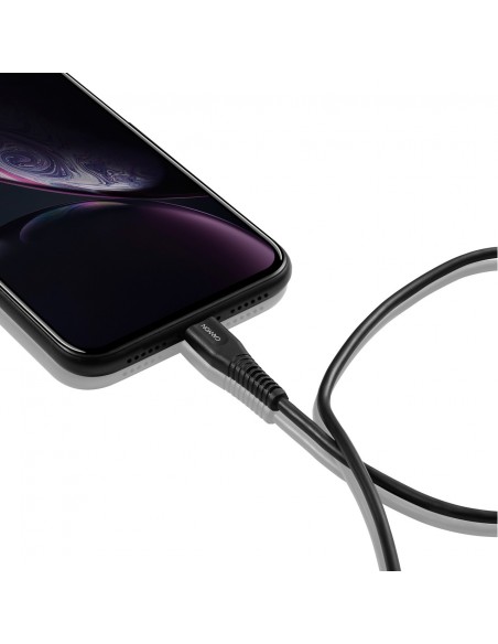 CABLE LIGHTNING A USB(C) CANYON 1.2M NEGRO