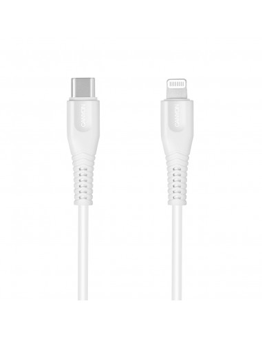 CABLE LIGHTNING A USB(C) CANYON 1.2M BLANCO