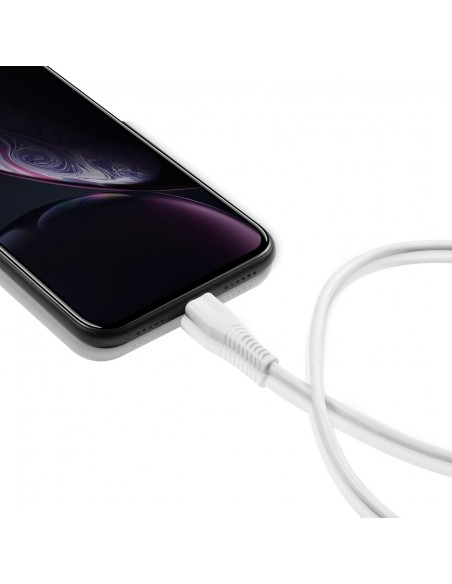 CABLE LIGHTNING A USB(C) CANYON 1.2M BLANCO