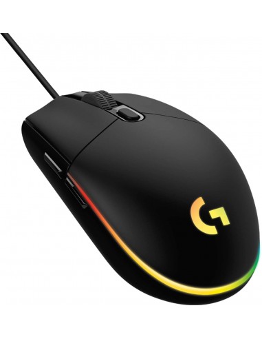 Logitech G G203 raton gaming usb tipo a 8000dpi negro