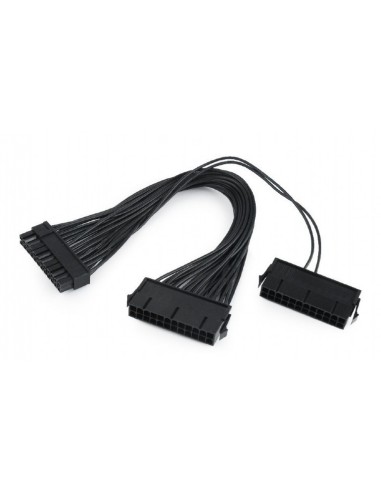 GEMBIRD CABLE DE EXTENSION DE ALIMENTACION DUAL DE 24 PINES