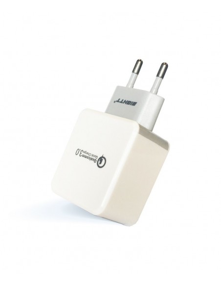 CARGADOR EIGHTT USB QUALCOOM 3.0 12W 12V 1.5A, 9V 1.8A, 5V 2.4A
