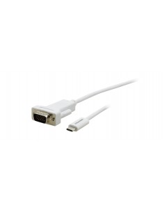 Kramer Electronics C-USBC GM-6 Adaptador gráfico USB 1920 x 1080 Pixeles Blanco