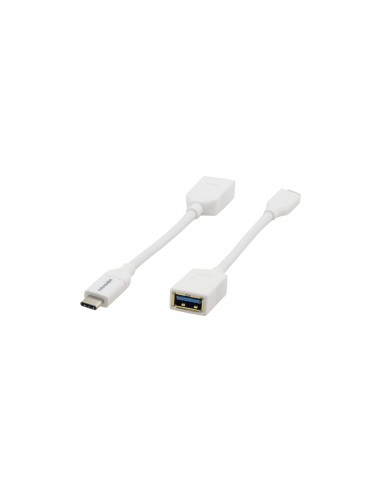 Kramer Electronics ADC-USB31 CAE cable USB USB 3.2 Gen 1 (3.1 Gen 1) USB C USB A Blanco