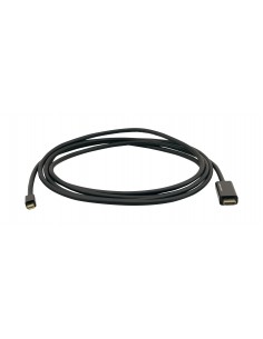 Kramer Electronics C-MDP HM UHD-6 adaptador de cable de vídeo 1,8 m Mini DisplayPort HDMI tipo A (Estándar) Negro