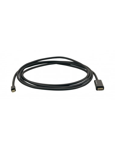 Kramer Electronics C-MDP HM UHD-6 adaptador de cable de vídeo 1,8 m Mini DisplayPort HDMI tipo A (Estándar) Negro