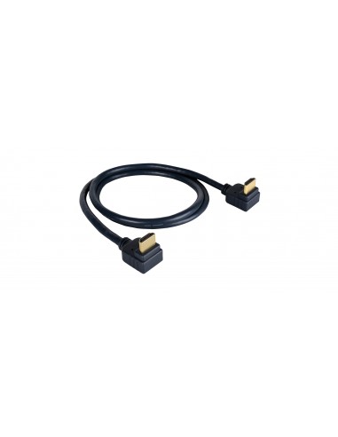 Kramer Electronics C–HM RA2–3 cable HDMI 0,9 m HDMI tipo A (Estándar) Negro